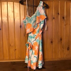 Lilly Pulitzer one shoulder size 10 dress